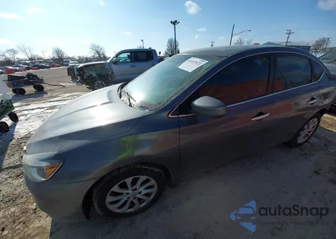 2018 Nissan Sentra Sv z USA, uszkodzony, nr VIN 3N1AB7AP2JL618561